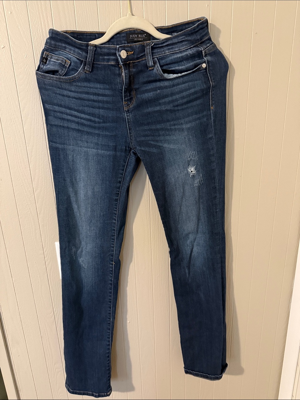 Judy Blue Indigo Faded Skinny Jeans